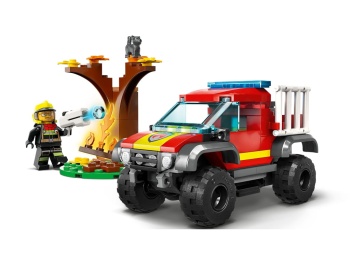 LEGO 60393 City Wóz strażacki 4x4 – misja ratunkowa