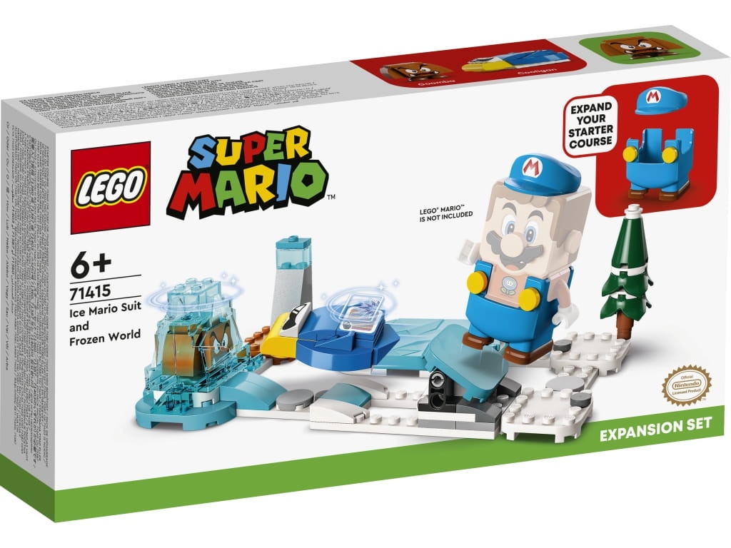 LEGO 71415 Super Mario Mario – lodowy strój i kraina lodu – zestaw rozszerzający