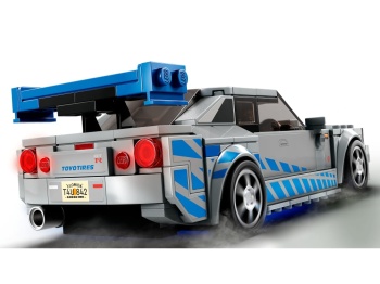 LEGO 76917 Speed Champions Nissan Skyline GT-R (R34) z filmu „Za szybcy, za wściekli”