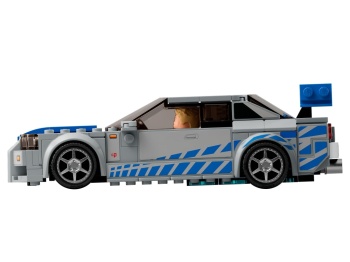 LEGO 76917 Speed Champions Nissan Skyline GT-R (R34) z filmu „Za szybcy, za wściekli”