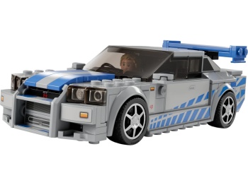 LEGO 76917 Speed Champions Nissan Skyline GT-R (R34) z filmu „Za szybcy, za wściekli”