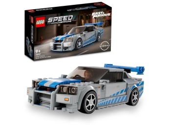 LEGO 76917 Speed Champions Nissan Skyline GT-R (R34) z filmu „Za szybcy, za wściekli”