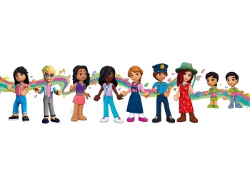LEGO 41732 Friends Sklep wnętrzarski i kwiaciarnia w śródmieściu