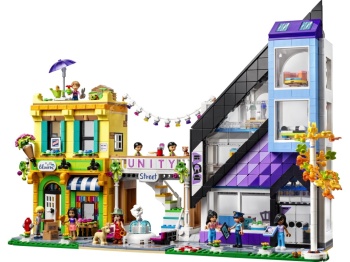 LEGO 41732 Friends Sklep wnętrzarski i kwiaciarnia w śródmieściu