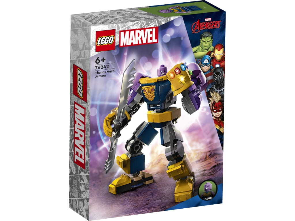 LEGO 76242 Marvel Mechaniczna zbroja Thanosa