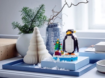 LEGO 40498 Bożonarodzeniowy pingwin