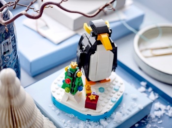 LEGO 40498 Bożonarodzeniowy pingwin
