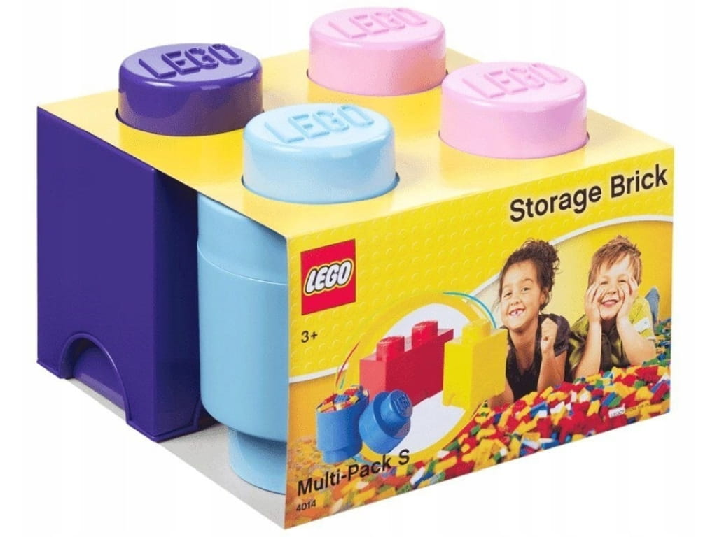LEGO Classic 40140008 Zestaw pojemników 3w1 (Pastelowe)