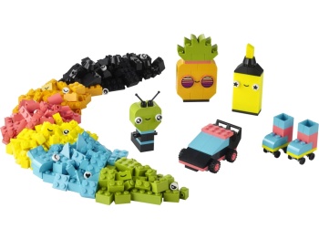 LEGO 11027 Classic Kreatywna zabawa neonowymi kolorami