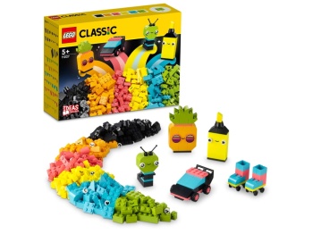 LEGO 11027 Classic Kreatywna zabawa neonowymi kolorami