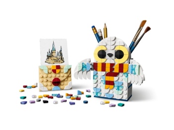 LEGO 41809 DOTS Pojemnik na długopisy w kształcie Hedwigi™