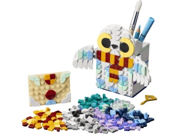 LEGO 41809 DOTS Pojemnik na długopisy w kształcie Hedwigi™