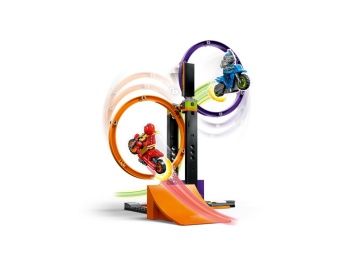 LEGO 60360 City Wyzwanie kaskaderskie – obracające się okręgi