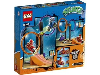 LEGO 60360 City Wyzwanie kaskaderskie – obracające się okręgi