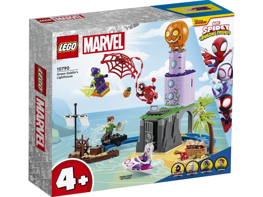 LEGO 10790 Marvel Drużyna Spider-Mana w latarni Zielonego Goblina