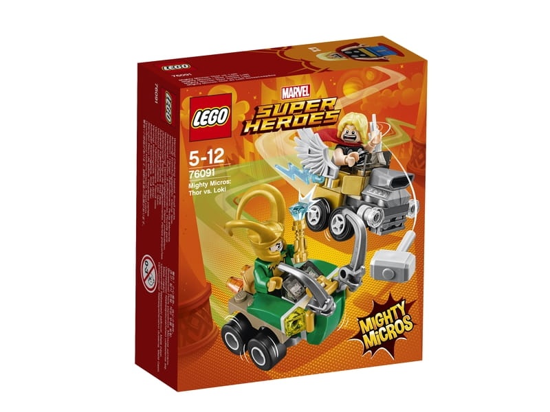  LEGO Super Heroes 76091 Thor vs. Loki 