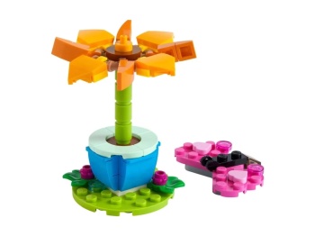 LEGO 30417 Friends Ogrodowy kwiat i motyl