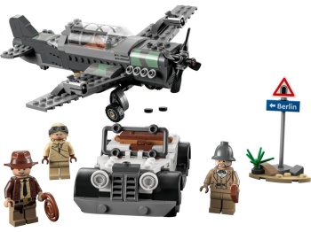 LEGO 77012 Indiana Jones Pościg myśliwcem