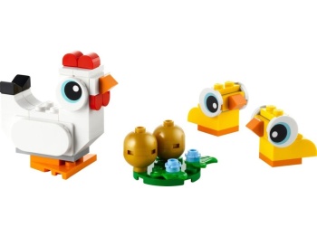 LEGO 30643 Creator Wielkanocne kurczaki