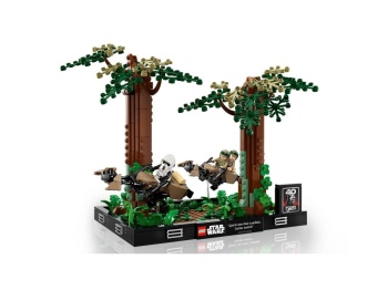 LEGO 75353 Star Wars Diorama: pości na ścigaczach na Endorze