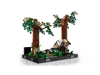 LEGO 75353 Star Wars Diorama: pości na ścigaczach na Endorze