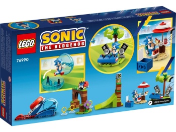 LEGO 76990 Sonic the Hedgehog Wyzwanie z pędzącą kulą