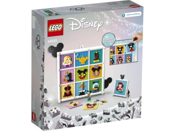 LEGO Disney 43221 100 lat kultowych animacji Disneya