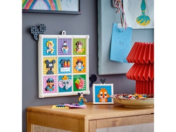 LEGO Disney 43221 100 lat kultowych animacji Disneya na ścianę