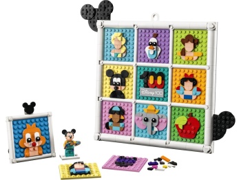 Gotowy zestaw LEGO 43221 Disney 100 lat kultowych animacji Disneya