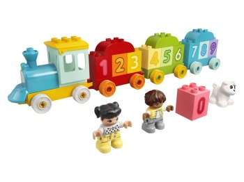 LEGO DUPLO 10954 Pociąg z cyferkami - nauka liczenia