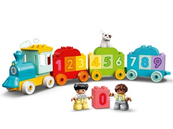 LEGO DUPLO 10954  Pociąg z cyferkami - nauka liczenia