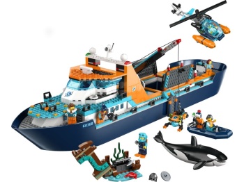 LEGO 60368 City Łódź badacza Arktyki