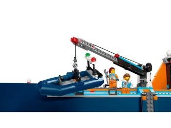 LEGO 60368 City Łódź badacza Arktyki