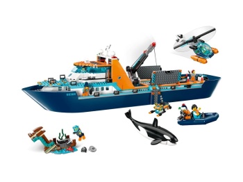LEGO 60368 City Łódź badacza Arktyki