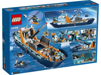 LEGO 60368 City Łódź badacza Arktyki