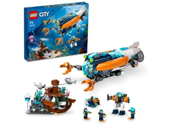 LEGO 60379 City Łódź podwodna badacza dna morskiego