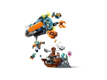 LEGO 60379 City Łódź podwodna badacza dna morskiego