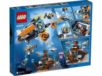 LEGO 60379 City Łódź podwodna badacza dna morskiego