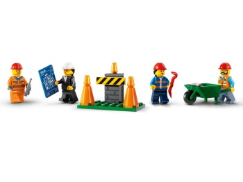 LEGO 60391 City Ciężarówki i dźwig z kulą wyburzeniową