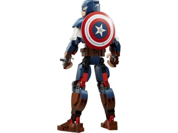 LEGO 76258 Super Heroes Figurka Kapitana Ameryki do zbudowania