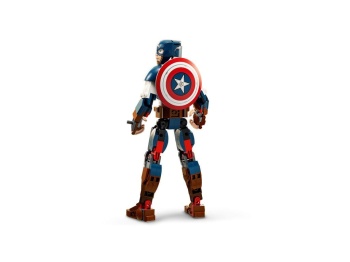 LEGO 76258 Super Heroes Figurka Kapitana Ameryki do zbudowania