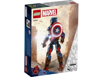 LEGO 76258 Super Heroes Figurka Kapitana Ameryki do zbudowania