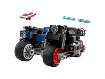 LEGO 76260 Super Heroes Motocykle Czarnej Wdowy i Kapitana Ameryki