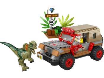 LEGO 76958 Jurassic World Zasadzka na dilofozaura