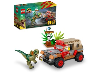 LEGO 76958 Jurassic World Zasadzka na dilofozaura