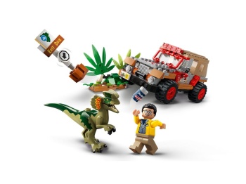 LEGO 76958 Jurassic World Zasadzka na dilofozaura