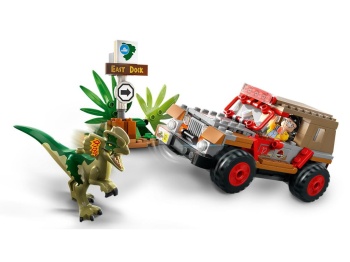 LEGO 76958 Jurassic World Zasadzka na dilofozaura