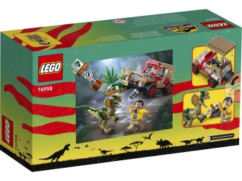 LEGO 76958 Jurassic World Zasadzka na dilofozaura