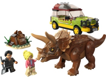 LEGO 76959 Jurassic World Badanie triceratopsa