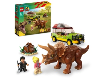 LEGO 76959 Jurassic World Badanie triceratopsa